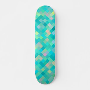 Skate Pixel Art Multicolor Patterno