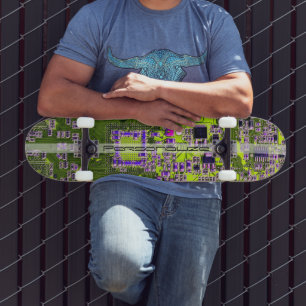 Skate Placa de Circuito PCB Amarela Personalizada para P