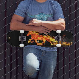 Skate Placa de Marca Dd de Cavalo de Fogo