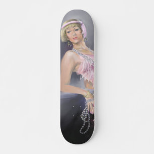 Skate Placa de navegação do Flapper Springtime