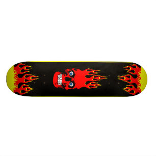 Skate Placa de skull