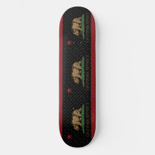 Skate Placa do carvão da república de Califórnia