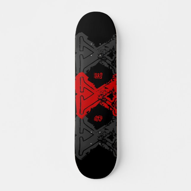 Skate Placa técnica de borda do Hetero Xe (Frente)