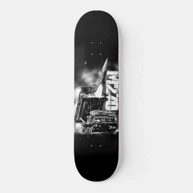 Skate Placa técnica M270 MLRS 8 1/8" (Frente)