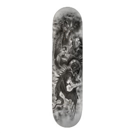 Skate Plataforma da fantasia do anjo do dragão