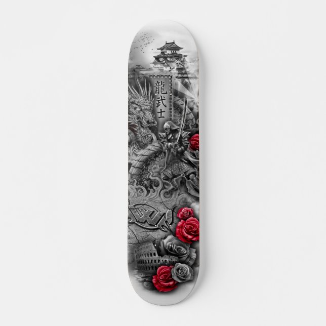 Skate Plataforma da morte do samurai (Frente)