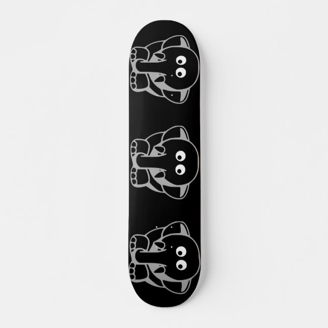 Skate Plataforma de 3 elefantes (Frente)