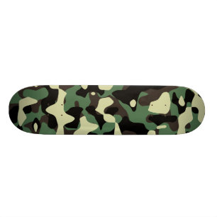 Skate Plataforma de Camo 2 da floresta