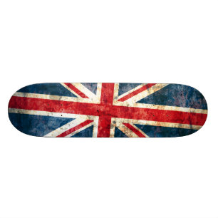 Skate Plataforma de Union Jack