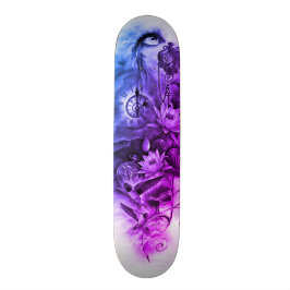 Skate Plataforma do anjo de Steampunk