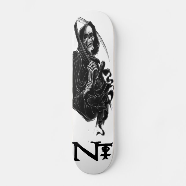 Skate Plataforma do Ceifador de Nerkkotic Trendz (Frente)