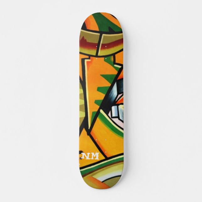 Skate plataforma dos grafites (Frente)
