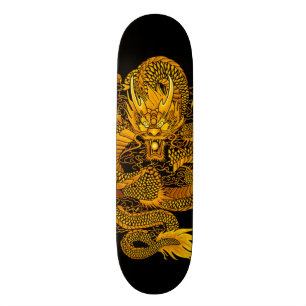 Skate Plataforma feita sob encomenda do elemento Dourado