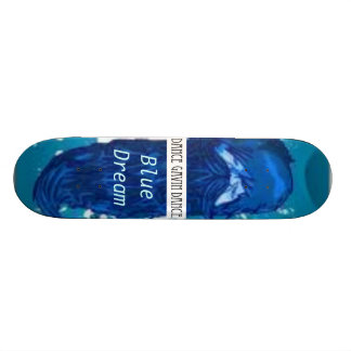 Skate Plataforma ideal azul da barba da dança de Gavin