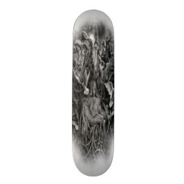 Skate Plataforma subterrânea urbana do apocalipse