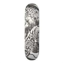 Skate Plataforma subterrânea urbana do Popsicle do tigre