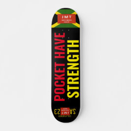 Skate POCKET TEM FORÇA JMT Skateboard, 7¾" Deck