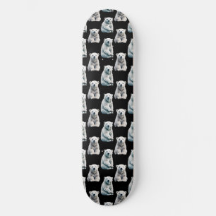 Skate Polar Bear Animal Pattern Design