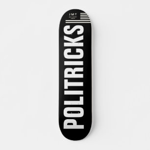 Skate POLITRICKS Skateboard, Deck 7¾"