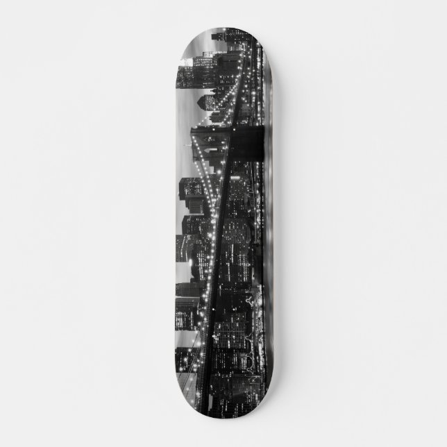 Skate Ponte de Brooklyn e skyline de Manhattan, NYC (Frente)