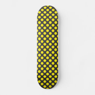 Skate pontos amarelos