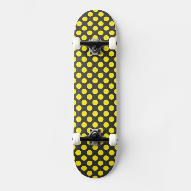 Skate pontos amarelos (Frente)