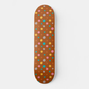 Skate Pontos de Aquarela Multicolores 7