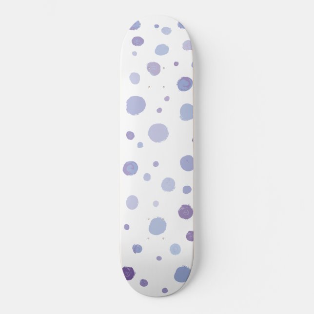 Skate pontos pintados à mão (Frente)