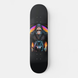 Skate Portal Colorido do Lobo Bigfoot