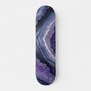 Skate Pour de Fluido Geodo Ametist