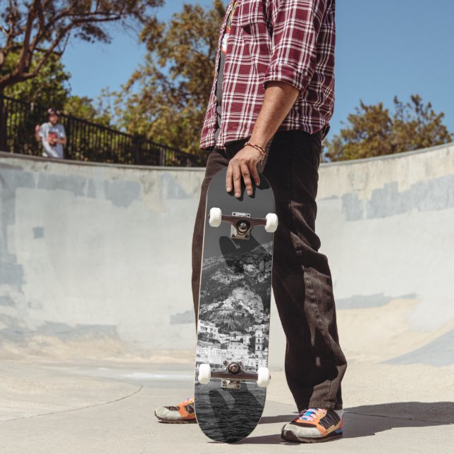 Skate Praia de Positano Marina Grande 2 - BW (Ao ar livre 2)
