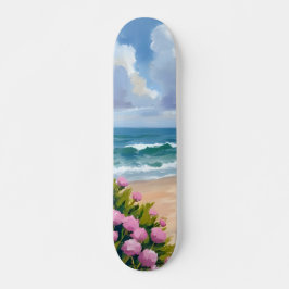 Skate Praia em Flor | Hortênsia Rosa Costa Oceânica