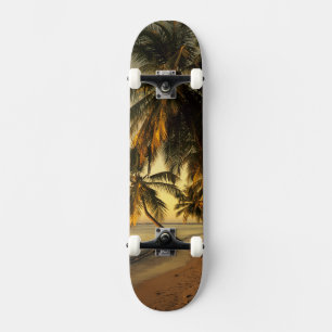 Skate Praia no pôr do sol, Trinidad