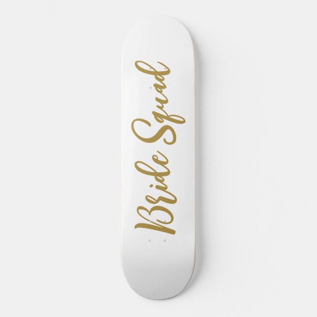 Skate presente de madrinha de casamento simples minimali (Frente)
