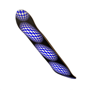 skate preto da esfera 3D e azul louco
