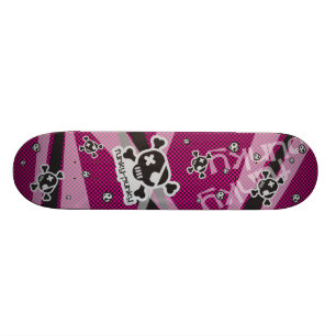 Skate preto do Funky-Punky