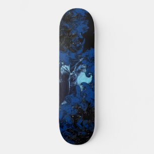 skate PRETO E AZUL