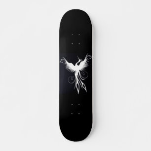 Skate preto e branco de Phoenix Conselho por Páss