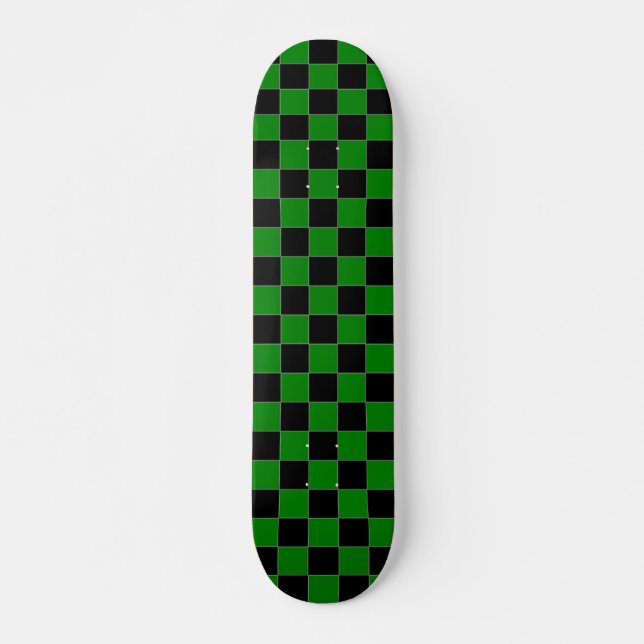 skate preto e verde (Frente)