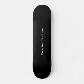 Skate Preto personalizado
