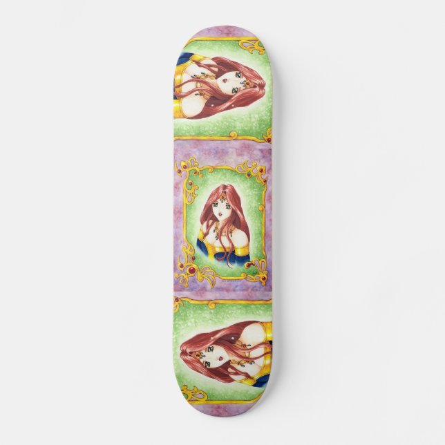 Skate Princesa do Anime (Frente)