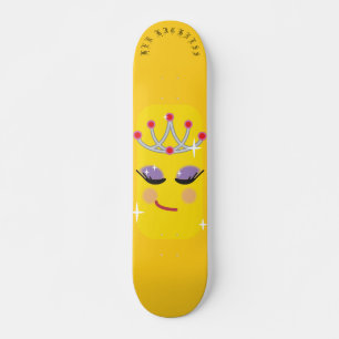 Skate Princesa Sparkly Emoticon