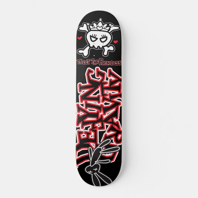 Skate Princesa Tiara Defyning Gravity (Frente)