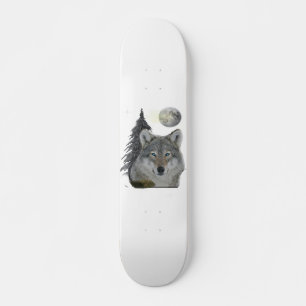 Skate Produtos de Lobo à Noite