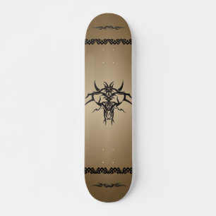 skate projetado por tatuagem