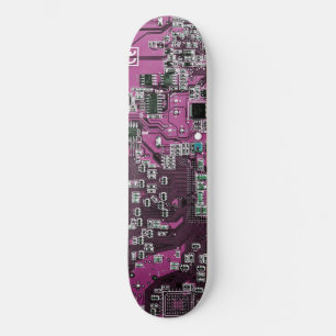 Skate Projeto de Placa de Circuito PCB Roxa para Profiss