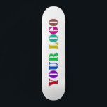 Skate Promocional de logotipo personalizado para empresa<br><div class="desc">Promocional de logotipo personalizado Empresa personalizada - Adicione seu logotipo / imagem - Redimensione e mova os elementos com a ferramenta de personalização. Escolha / adicione sua cor de fundo favorita!</div>