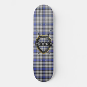 Skate Protetor escocês do Tartan de Hannay do clã