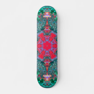 Skate Psicodélica, Teal Rosa e Azul