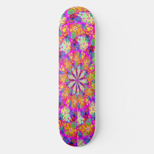SKATE PSIQUEDÉLICO PRO SHREDDER - SKATEBOARDS - DECKS (Frente)
